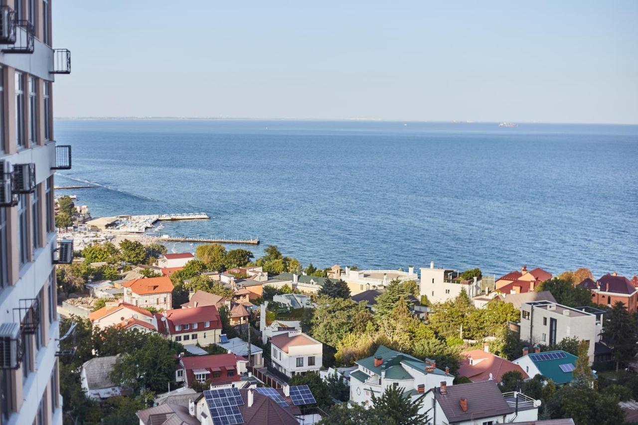 Панорамный вид на море 44 Жемчужина Аркадия Одесса Экстерьер фото
